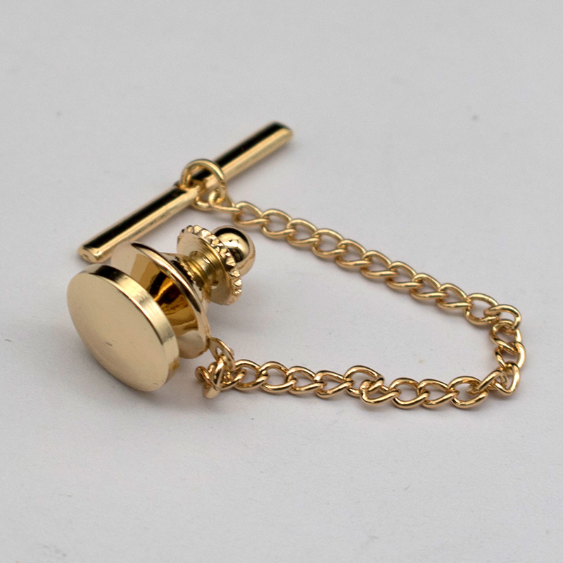 Embroidery Knot - ผู้ชายแฟชั่นธุรกิจ Tie BUCKLE ทองแดง FIXED Tie