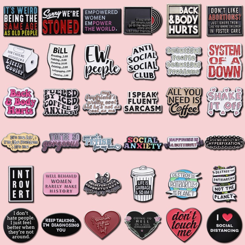Embroidery Font - ชุดข้อความภาษาอังกฤษในยุโรปและอเมริกาคอลเลกชันเข็มกลัดเรขาคณิตชุดรูปแบบสร้างสรรค์
