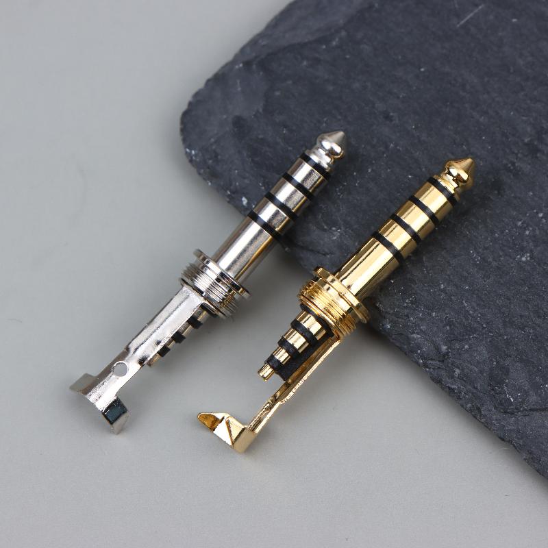 Embroidery Knot - 1 ชิ้น หัวแจ็คเสียงแบบบาลานซ์ 4.4 มม. ชุบทองแดงโรเดียม