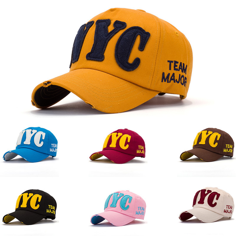 Embroidery Nyc - หมวกเบสบอลปักลาย Broken Hole NYC ปี 2026