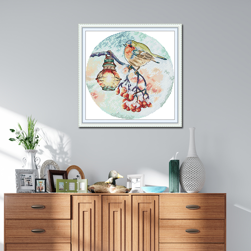 ชุดปักครอสติช Joy Sunday ลายนก - Embroidery Artist บทวิจารณ์และราคา