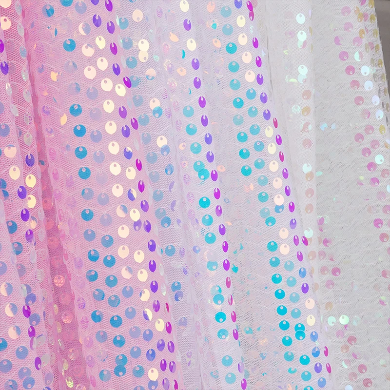 ผ้าปักเลื่อมสีรุ้ง 6 มม. ผ้ากล - Embroidery Gradient บทวิจารณ์และราคา