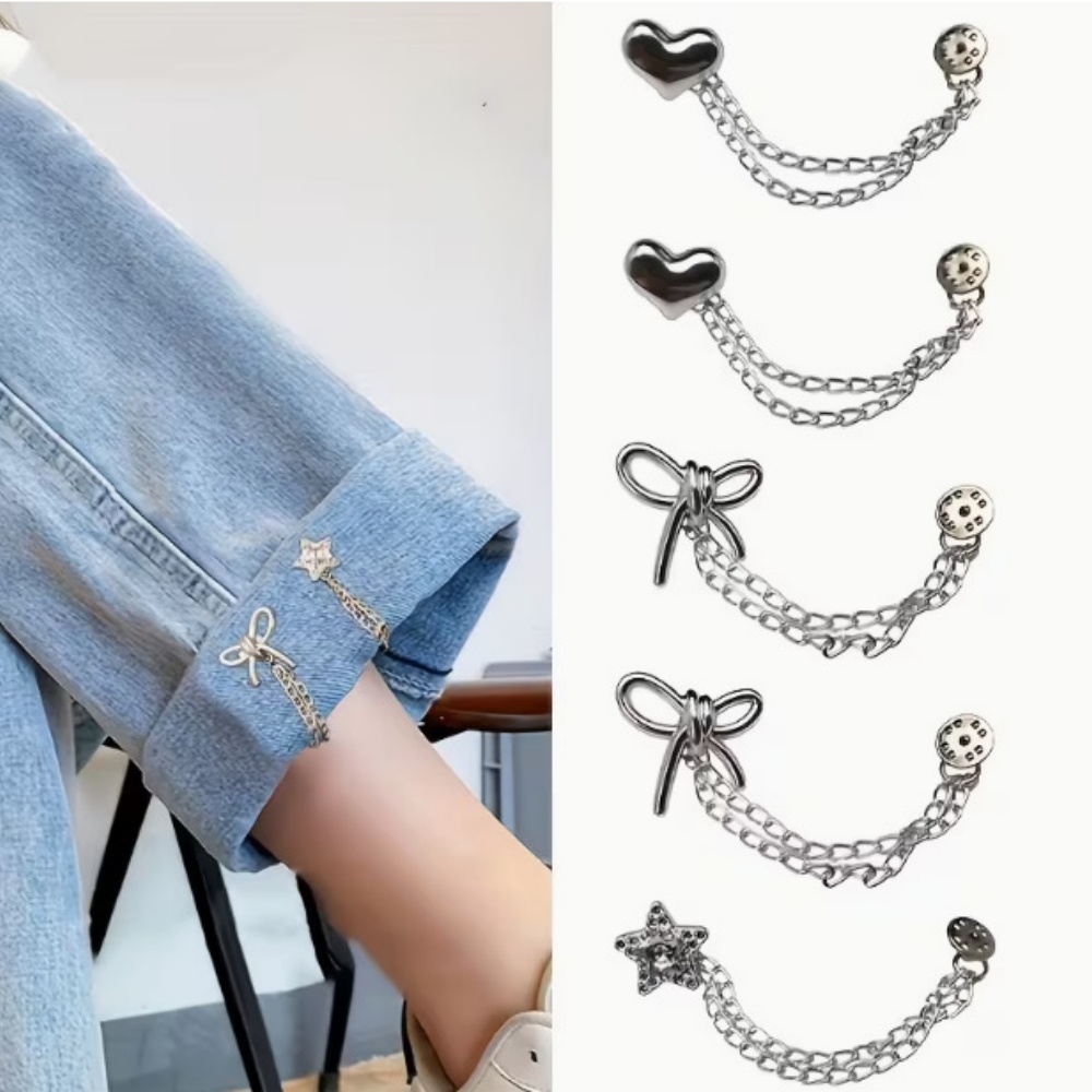 กิ๊บติดกางเกงแบบหลายชั้นรูปโบว - Embroidery Knot บทวิจารณ์และราคา