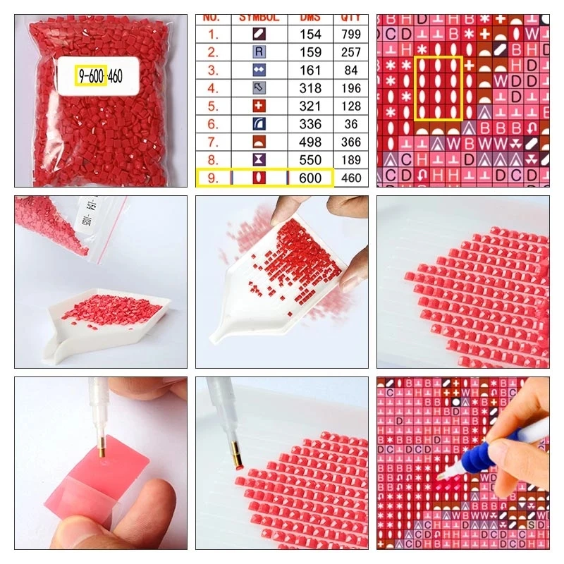 ภาพปักครอสติชลายเพชร ศิลปะ AI  - Embroidery Ai บทวิจารณ์และราคา