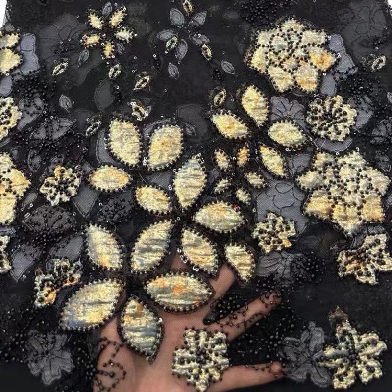 ผ้าลูกไม้ปักลายฝรั่งเศสสุดหรู  - Embroidery Ai บทวิจารณ์และราคา