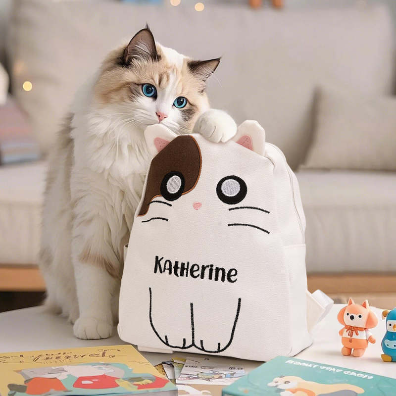 กระเป๋าเป้ปักชื่อสไตล์เกาหลี - - Embroidery Name Designs บทวิจารณ์และราคา