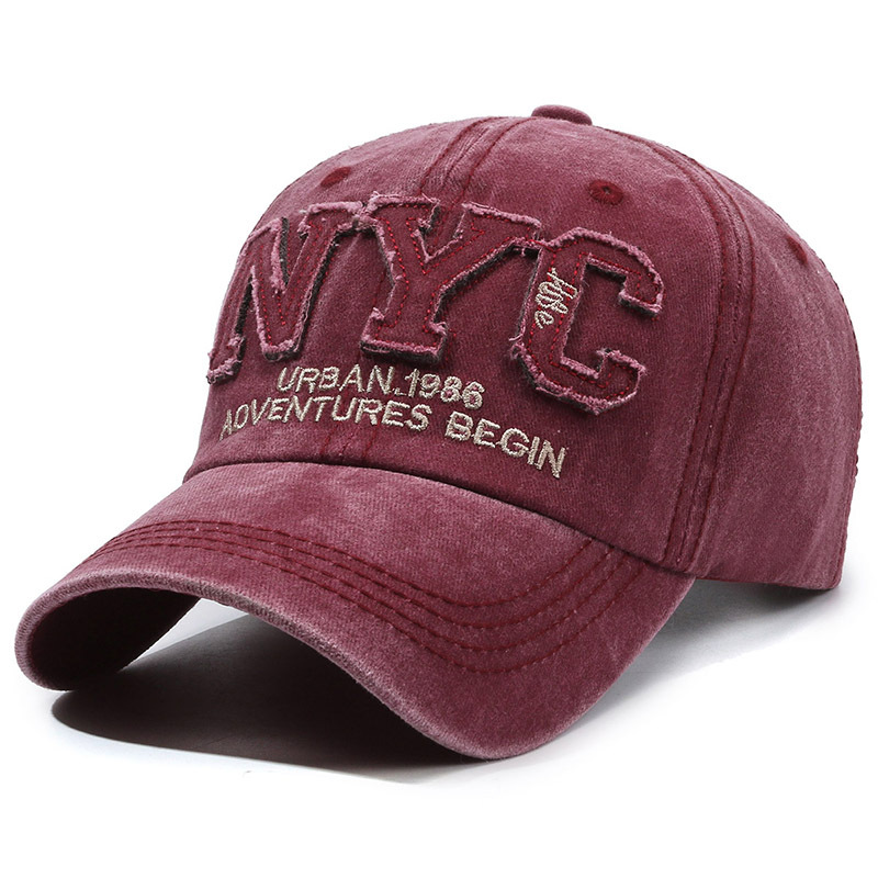 หมวกเบสบอลสีดําผู้หญิงแบบปรับไ - Embroidery Nyc บทวิจารณ์และราคา
