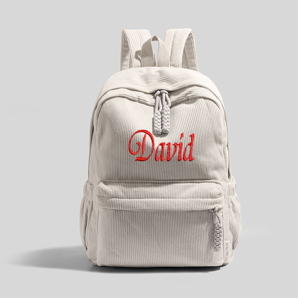 กระเป๋าเป้สะพายหลังส่วนบุคคล 2 - Embroidery Name Designs บทวิจารณ์และราคา