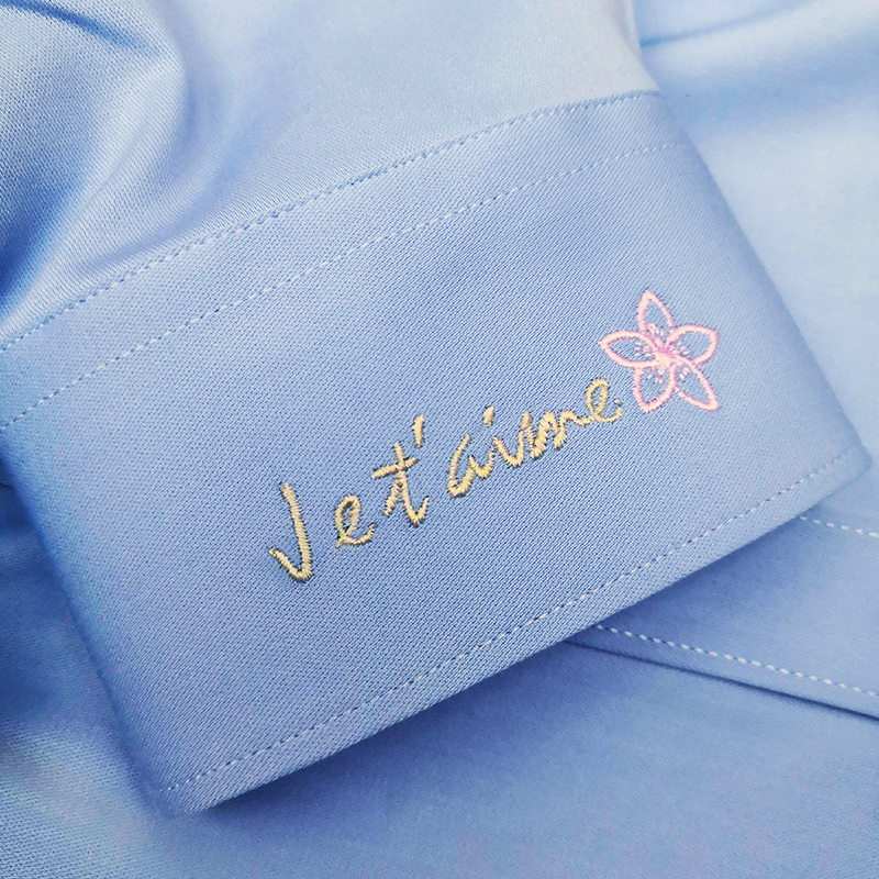 เสื้อเชิ้ตปักโลโก้แบบกำหนดเอง  - Embroidery Name Designs บทวิจารณ์และราคา