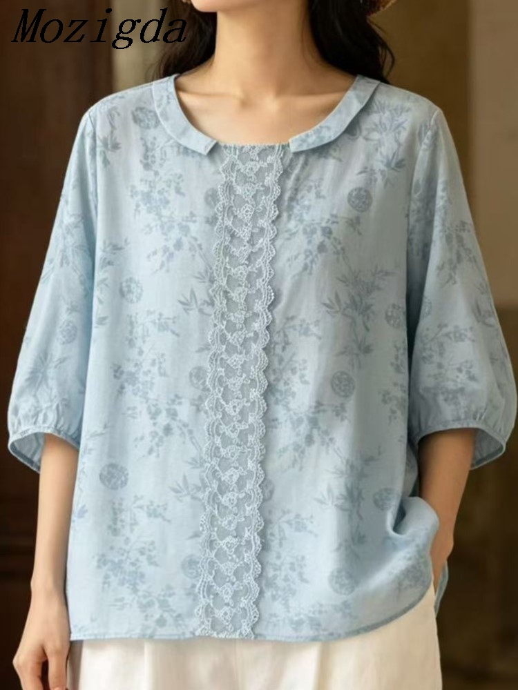 เสื้อชีฟองฤดูร้อนพร้อมงานปักศิ - Embroidery Artist บทวิจารณ์และราคา