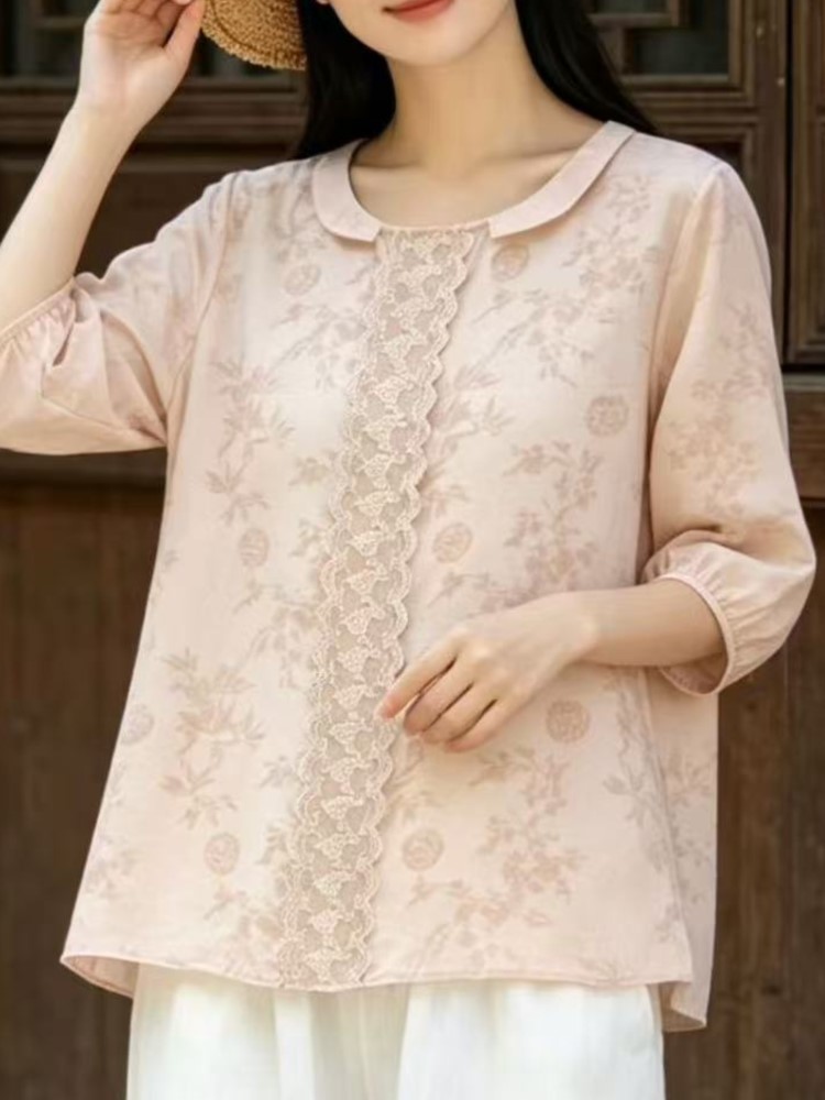 เสื้อชีฟองฤดูร้อนพร้อมงานปักศิ - Embroidery Artist บทวิจารณ์และราคา