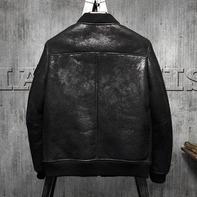 Denny&Dora Men's Shearling Coa - Embroidery In Australia บทวิจารณ์และราคา