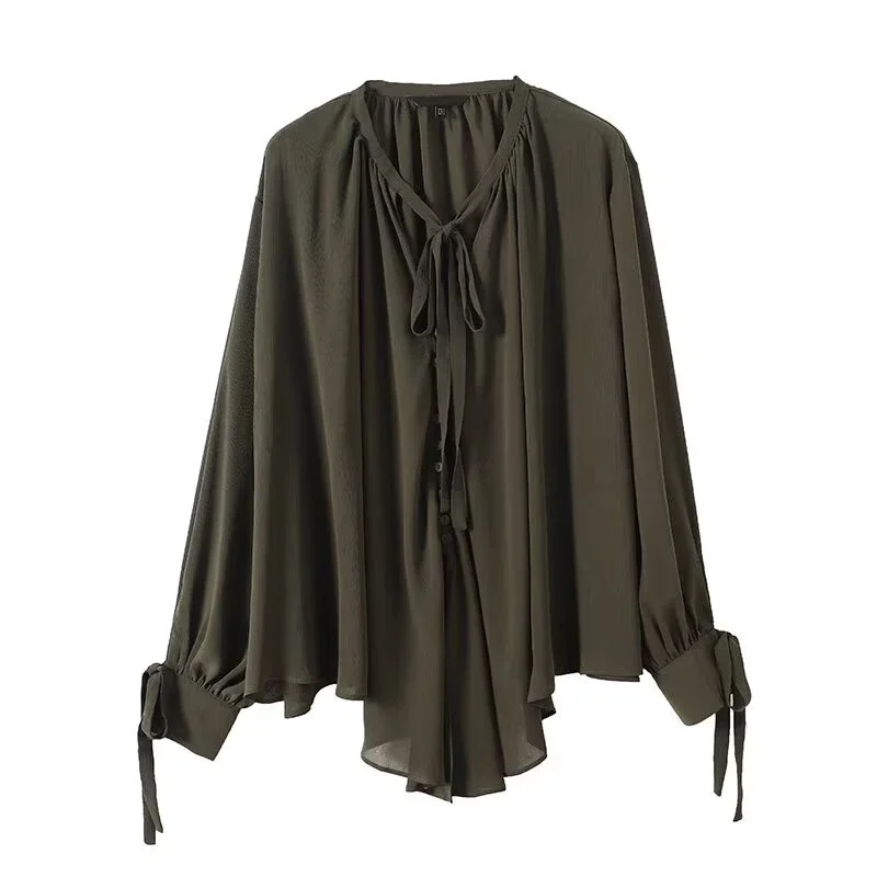 เสื้อเชิ้ตผู้หญิงสไตล์ฝรั่งเศส - Embroidery Style บทวิจารณ์และราคา