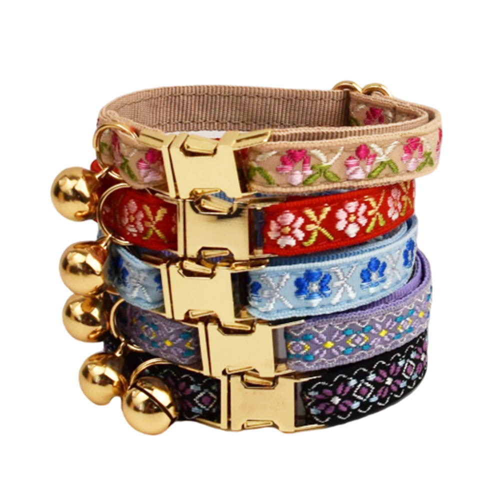 ปลอกคอแมวปักลายโลโก้ส่วนตัว พร - Embroidery Name Designs บทวิจารณ์และราคา