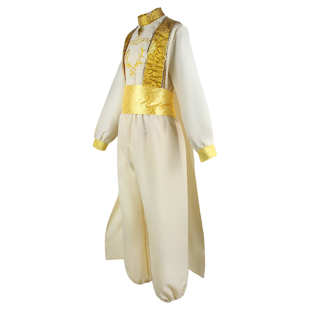 ชุดคอสเพลย์อะลาดินสำหรับผู้ใหญ - Embroidery Gold บทวิจารณ์และราคา