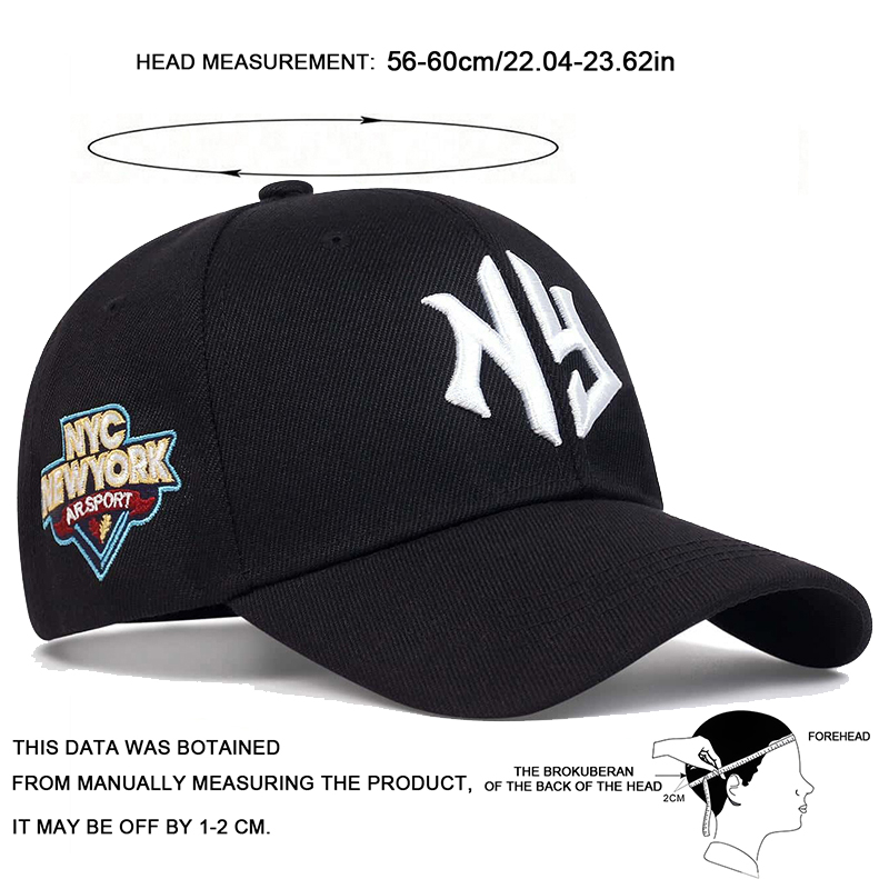 หมวกเบสบอลใส่ได้ทั้งชายและหญิง - Embroidery Nyc บทวิจารณ์และราคา