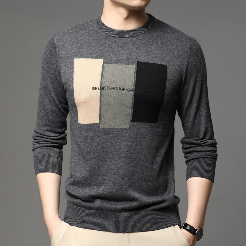 เสื้อสเวตเตอร์ถักผ้าแจ็คการ์ดข - Embroidery Font บทวิจารณ์และราคา