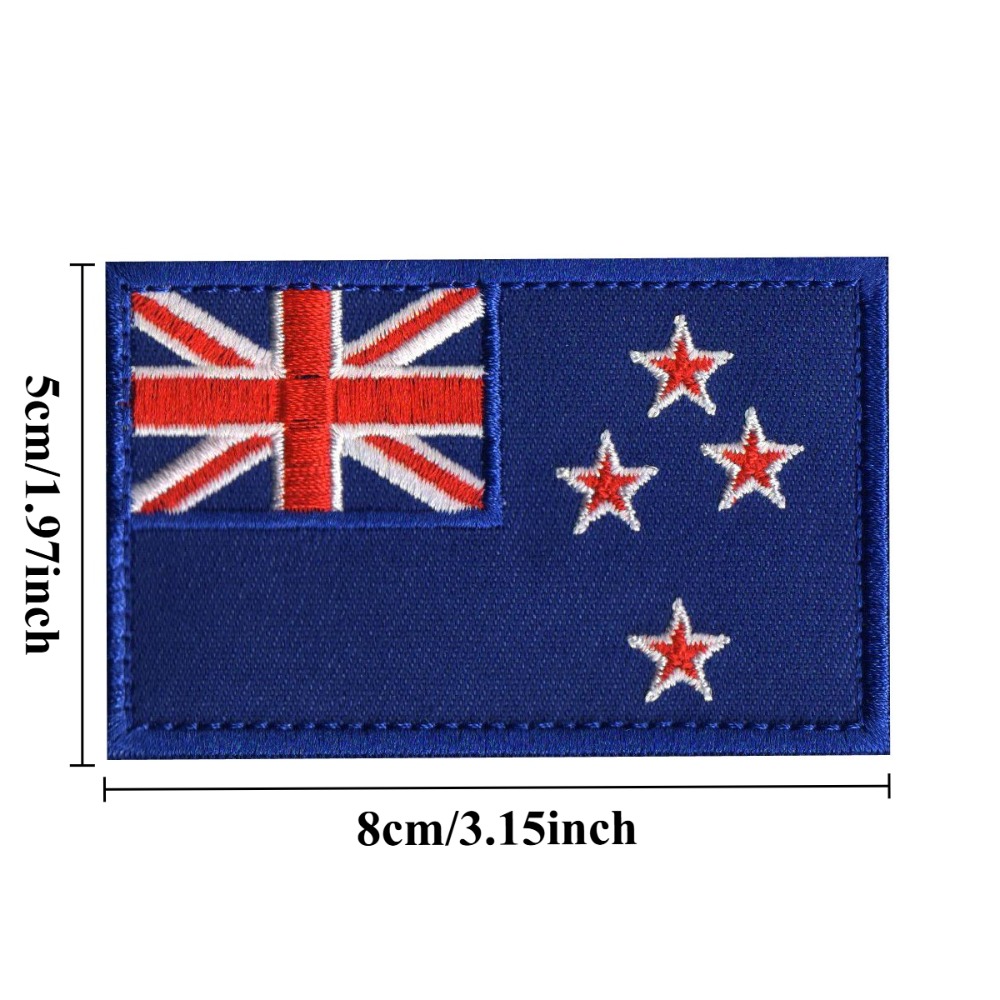 แผ่นปะติดลายธงชาตินิวซีแลนด์แล - Embroidery In Australia บทวิจารณ์และราคา