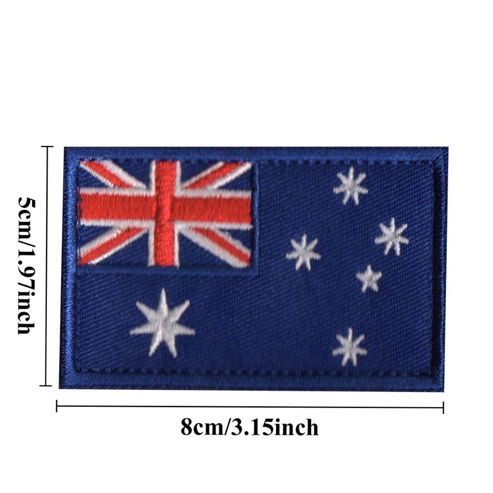 แผ่นปะติดลายธงชาตินิวซีแลนด์แล - Embroidery In Australia บทวิจารณ์และราคา