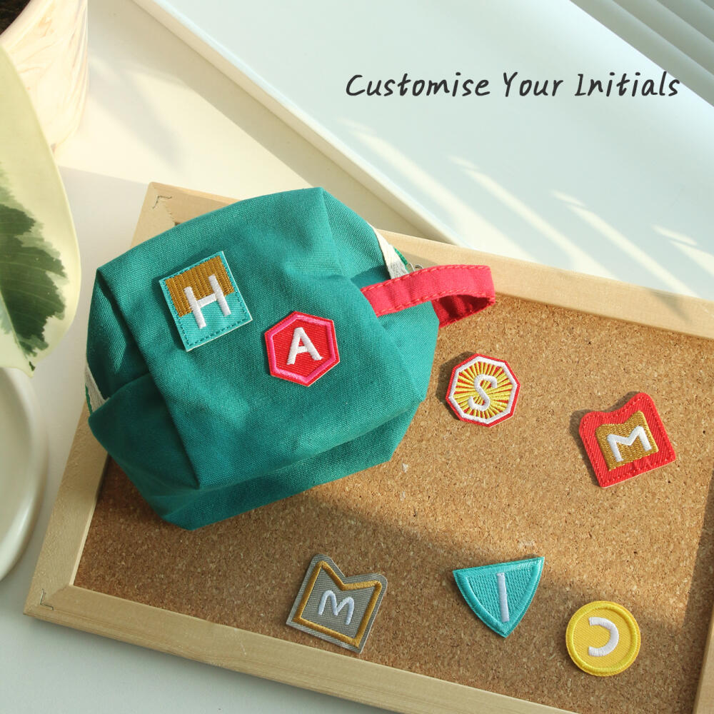 กระเป๋าผ้าแคนวาสขนาดเล็กแบบมีซ - Embroidery Initials บทวิจารณ์และราคา