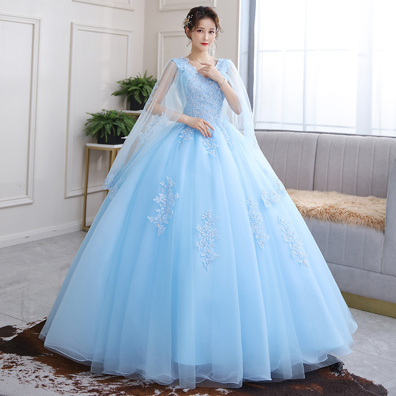 ชุดเดรสยาวปักลายทองใหม่ ทรงพอง - Embroidery Gold บทวิจารณ์และราคา