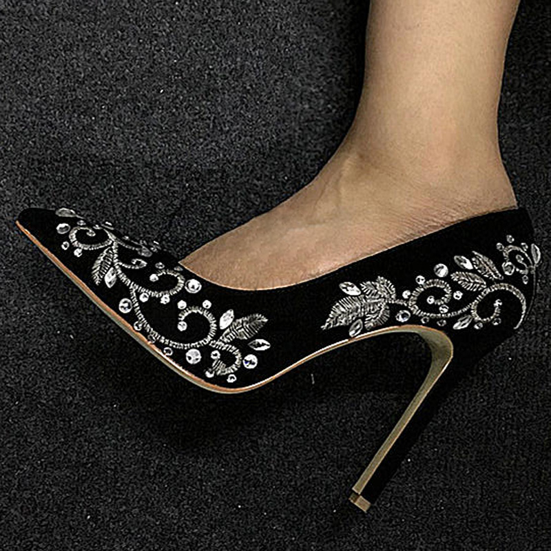 Bling Rhinestone ทองเงินดอกไม้ - Embroidery Gold บทวิจารณ์และราคา