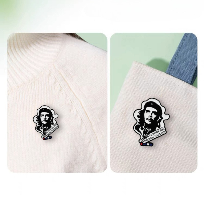 เข็มกลัดโลหะเช เกวาเรวา ดีไซน์ - Embroidery Initials บทวิจารณ์และราคา