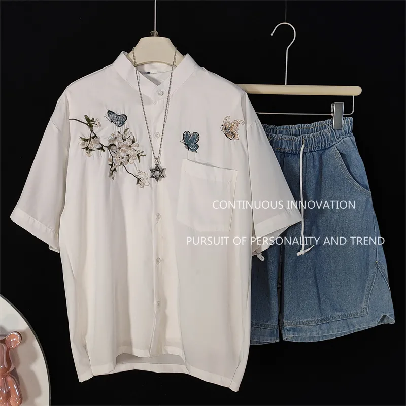 ชุด 3 ชิ้นสำหรับผู้ชาย เสื้อเช - Embroidery Style บทวิจารณ์และราคา