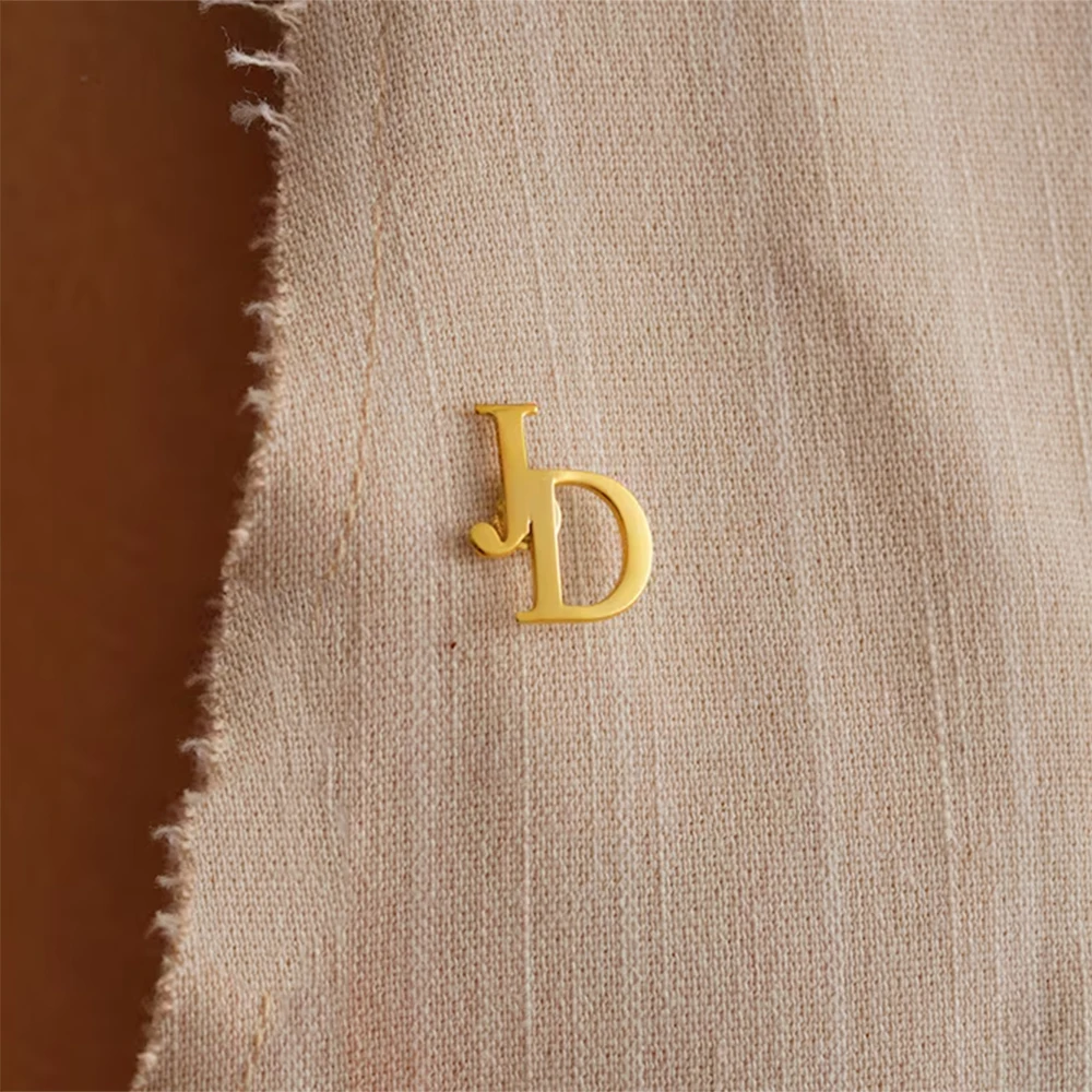CUSTOM เริ่มต้นเข็มกลัดสําหรับ - Embroidery Initials บทวิจารณ์และราคา