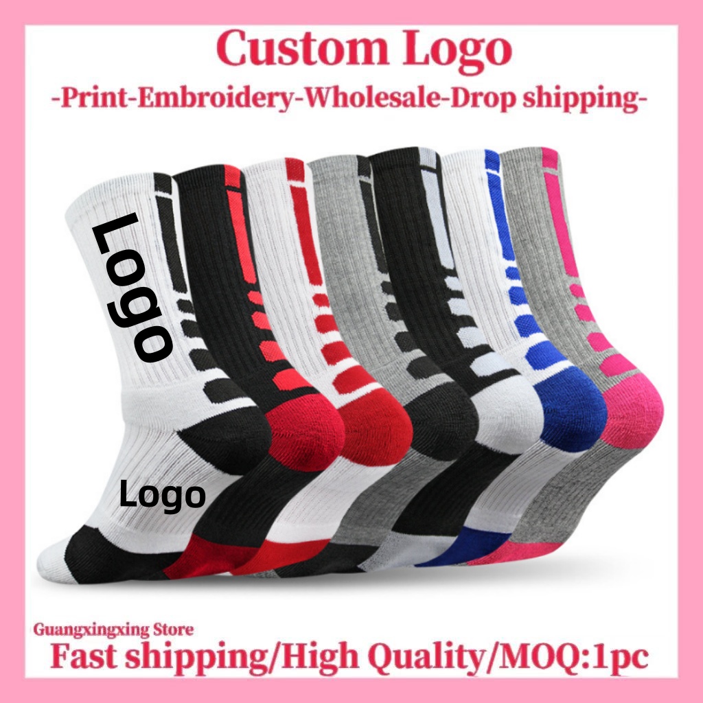 ถุงเท้าสั่งทำพิเศษ พิมพ์ลายปัก - Embroidery Knit บทวิจารณ์และราคา