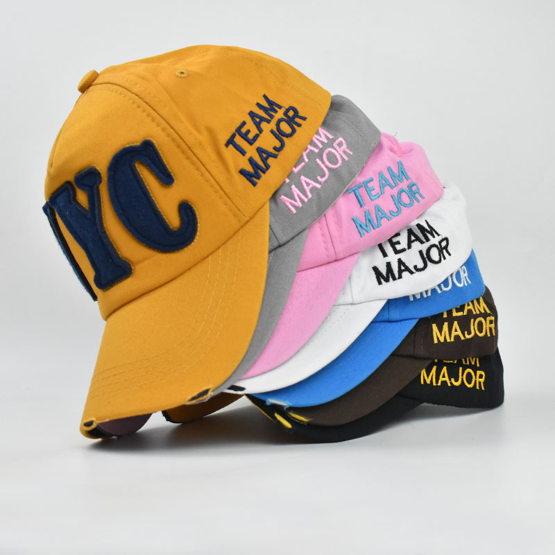 หมวกเบสบอลปักลาย Broken Hole N - Embroidery Nyc บทวิจารณ์และราคา