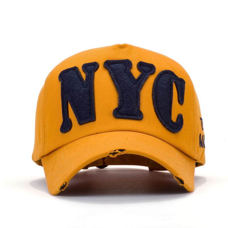 หมวกเบสบอลปักลาย Broken Hole N - Embroidery Nyc บทวิจารณ์และราคา