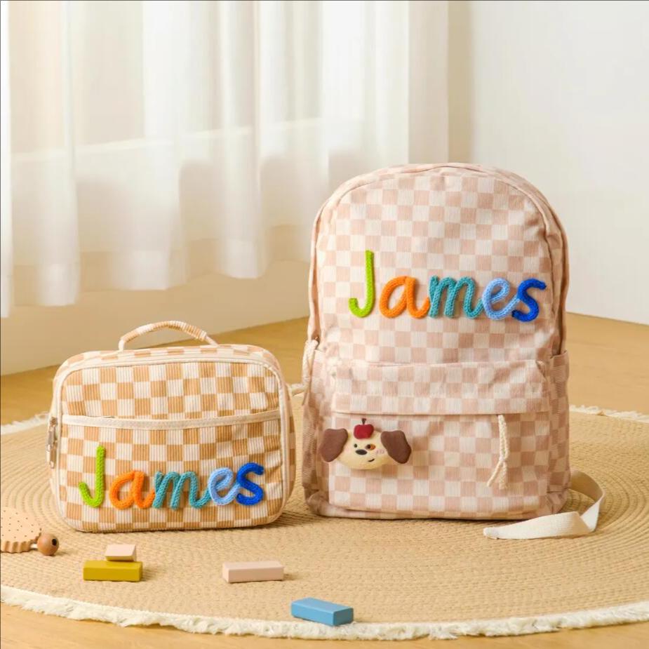 CUSTOM กระเป๋าเป้สะพายหลังน่าร - Embroidery Name Designs บทวิจารณ์และราคา