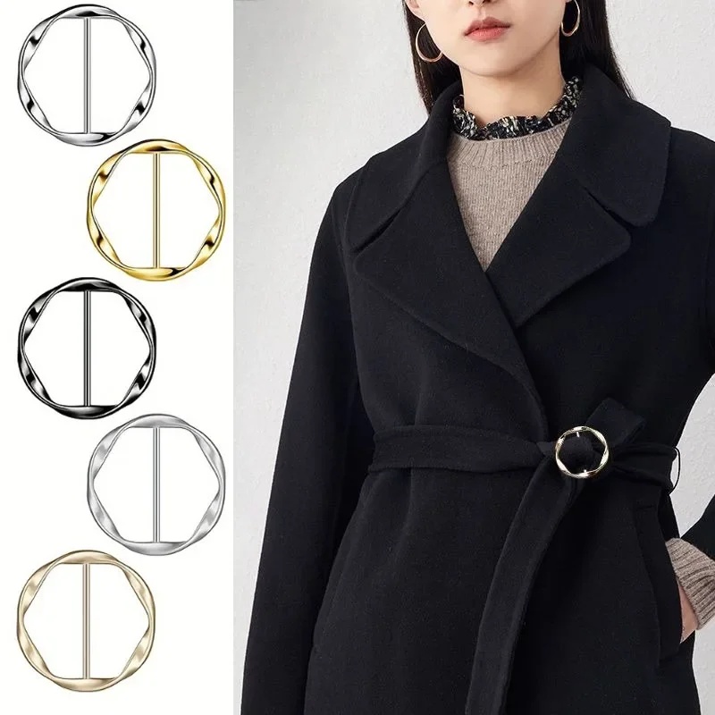 คลิปหนีบโลหะทรงกลมแฟชั่น 5 ชิ้ - Embroidery Knot บทวิจารณ์และราคา