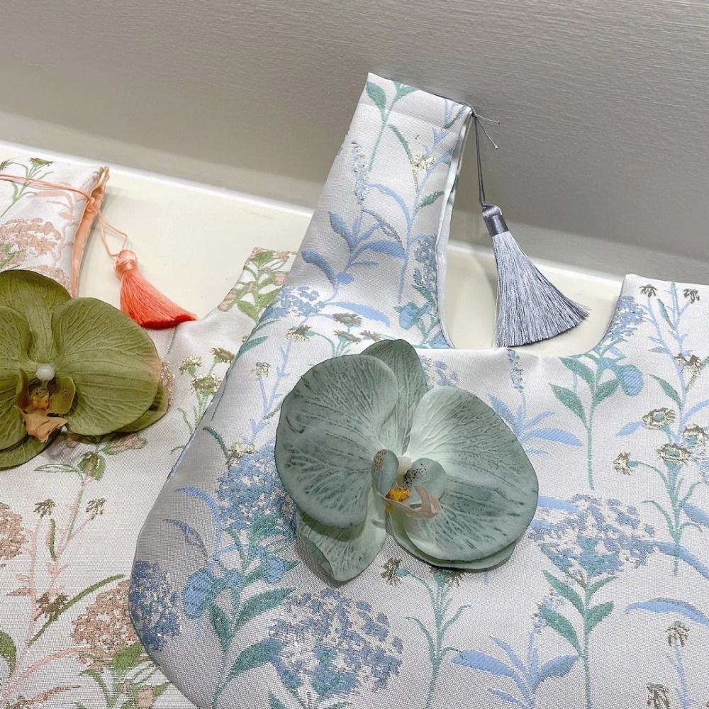 ใหม่กระเป๋าคล้องแขนสไตล์จีนโบว - Embroidery Knot บทวิจารณ์และราคา